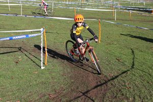 U10 rider George Bowater