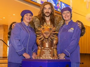 Supporting image for story: Giant hand-crafted lion made from chocolate honours show coming to city's theatre