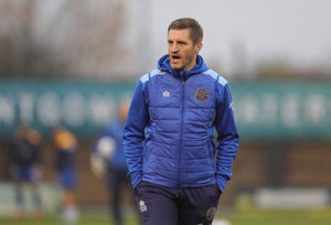Sam Ricketts the head coach / manager of Shrewsbury Town (AMA)