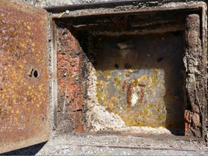 Supporting image for story: 120 metres of Welshpool sewer completely blocked by fat