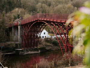 Supporting image for story: Police rescue person from River Severn at Iron Bridge