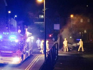 Supporting image for story: Crews called out five times to Telford bin fires