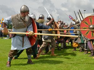 Supporting image for story: Hundreds flock to Wolverhampton battle reenactment