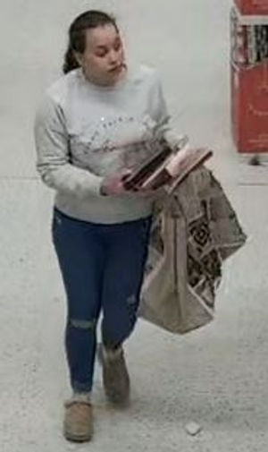 The three made off with around £515 woth of items