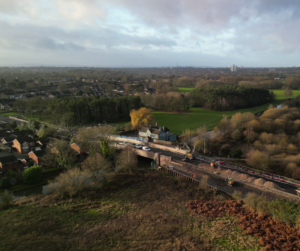 Bridging the gap - Road closures on landmark Pelsall structure set to be lifted for the festive season