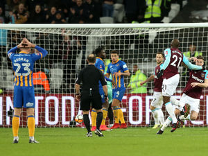 Supporting image for story: West Ham 1 Shrewsbury 0 AET - Report and pictures 