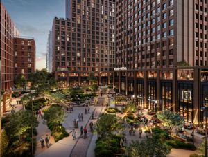 CGI of the proposed Birmingham city centre development. Taken from design and access statement prepared by SimpsonHaugh Architects on behalf of Vita Group.