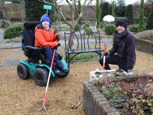 Supporting image for story: Students' hard work in walled garden pays dividends