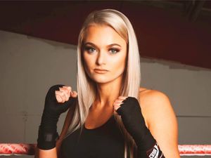 Supporting image for story: Katie ready to kick off a new career