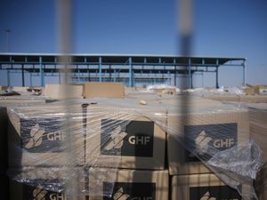 Supporting image for story: US-backed aid company in Gaza closes operations