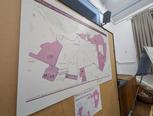 All the application sites in Eccleshall. With permission for all LDRS partners