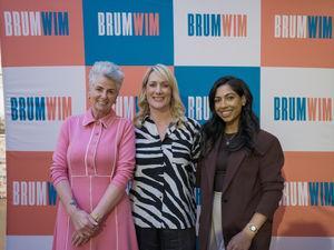 Maxine Laceby, Fran Nolan, Kiran Sahota at BRUMWIM