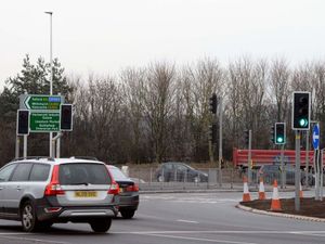 Supporting image for story: Overnight work on traffic lights at major Shrewsbury roundabout