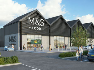 Supporting image for story: M&S submits 'updated' plan for Foodhall in market town