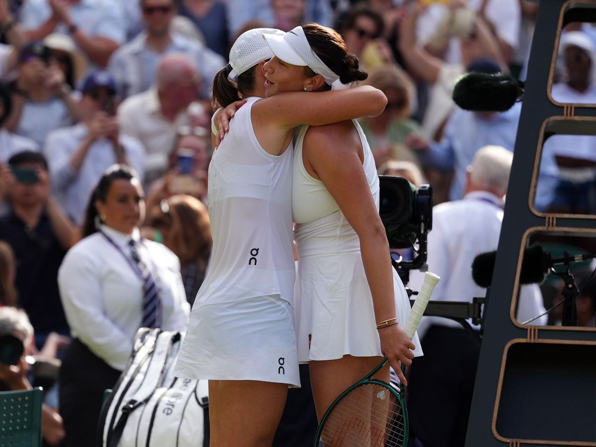 Iga Swiatek could sense Amanda Anisimova&rsquo;s tension in one-sided Wimbledon final