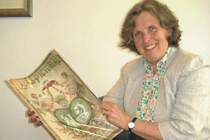 Diana Flint has a collecton of royal memorabilia, including this
magazine celebrating Queen Victorias diamond jubilee