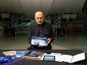 Supporting image for story: Passenger on first BA Concorde flight donates mementoes to museum