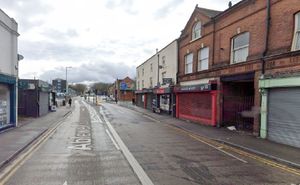The crash took place on Ablewell Street, Walsall. Photo: Google