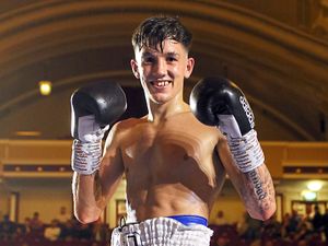 Supporting image for story: Boxer Liam Davies waits to follow in father’s footsteps