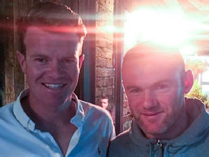 Supporting image for story: Wayne Rooney arrest: Shifnal cricketer snapped with football star on night before drink-drive charge 