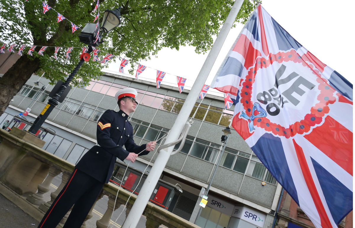 Walsall marks VE Day 80th anniversary with flag-raising ceremony