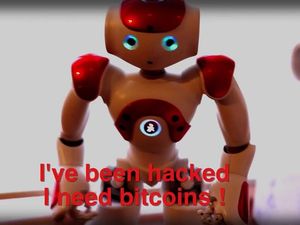 Supporting image for story: Hacked robots could demand Bitcoin to return to work, warn security experts