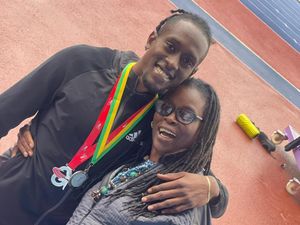 Supporting image for story: Miguel sprints to championships silver 