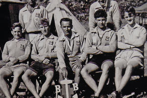 The 5th West Bromwich Company Pictured, 1955 in Llanbedrog