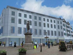 Supporting image for story: Councillor attacks 'cheap' looking flats plan for Shrewsbury's Square