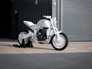 Supporting image for story: Triumph unveils striking Trident prototype