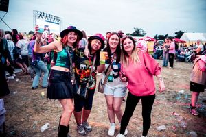 Revellers enjoy the fun in Penkridge