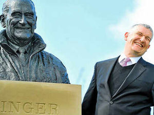 Supporting image for story: Donald McCain has plenty to smile about