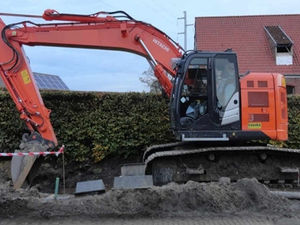 Supporting image for story: Excavator stolen from Newport building site