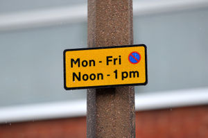 The restrictions are in place during set hours of each weekday