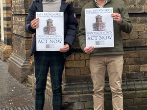 Supporting image for story: MP pledges support for a campaign to revive landmark Bridgnorth building