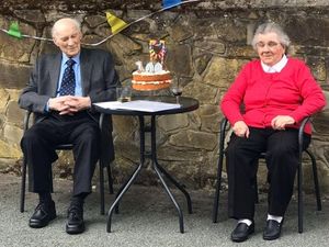 Supporting image for story: Montgomery man celebrates 100th birthday in lockdown