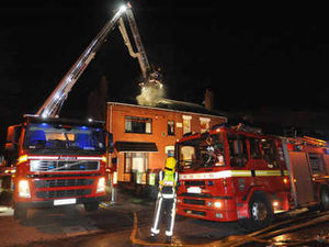 Supporting image for story: Firefighters discover cannabis farm