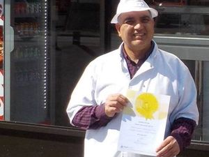 Supporting image for story: Rushall fish bar gets health award