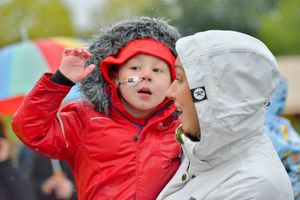 Zac with his mother Hannah Oliver-Willets