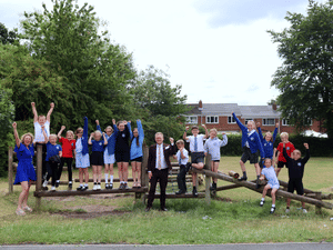 Supporting image for story: Cannock Chase MP joins school’s celebration of ‘Good’ Ofsted rating