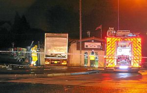 The scene of the tragedy