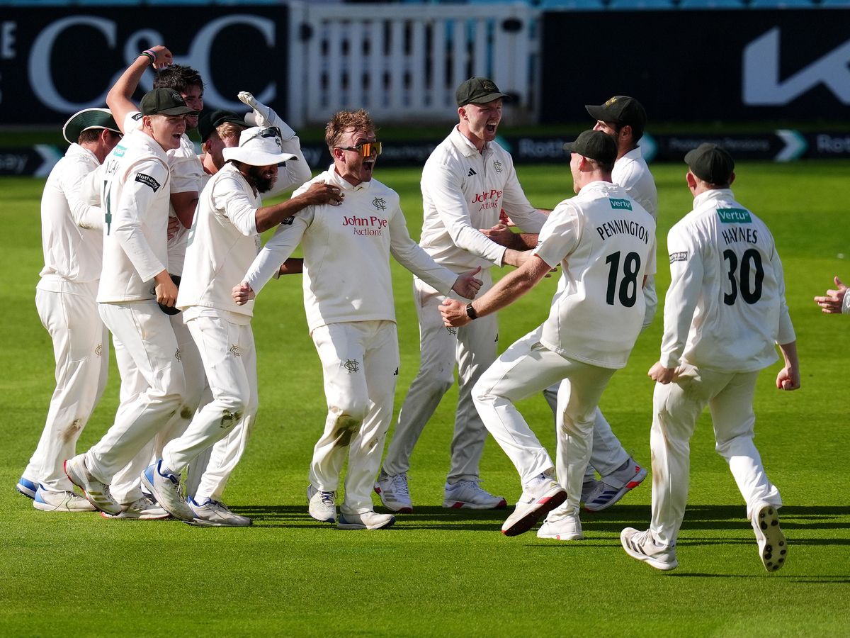 Nottinghamshire move to brink of County Championship title