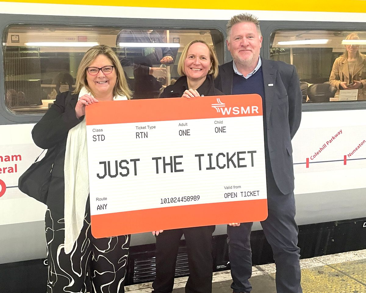 Business leaders join charter train to press Westminster for fresh direct train from Shropshire to the capital Business leaders join charter train to press Westminster for fresh direct train from Shropshire to the capital