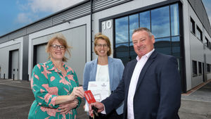  L-R Liz Lowe, Anne Börger-Olthoff and David Brown. Photo: Russell Davies Photography.