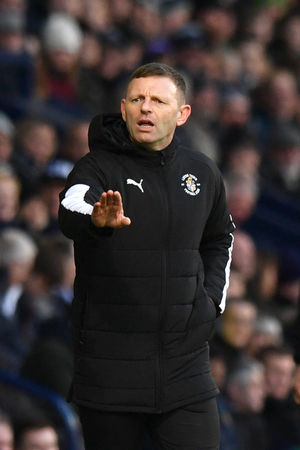 Luton Town manager Graeme Jones