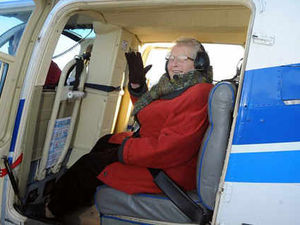 Supporting image for story: Sky's no limit for Vera at 90