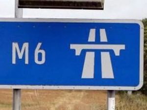 Supporting image for story: Drivers warned of delays on M6 in Staffordshire after crash