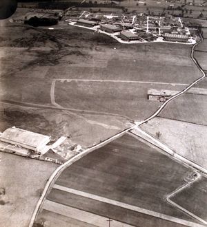 RAF Shawbury in 1939 – before runways were built.