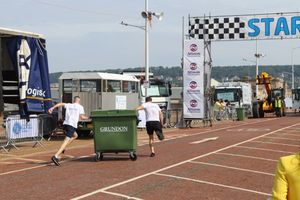 Action from the championships