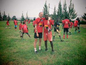 Supporting image for story: Man to run to every Premier League stadium to build football pitches in Africa
